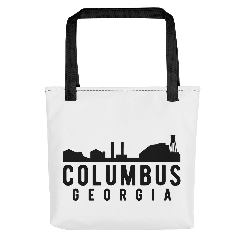 Columbus Georgia Skyline Tote bag