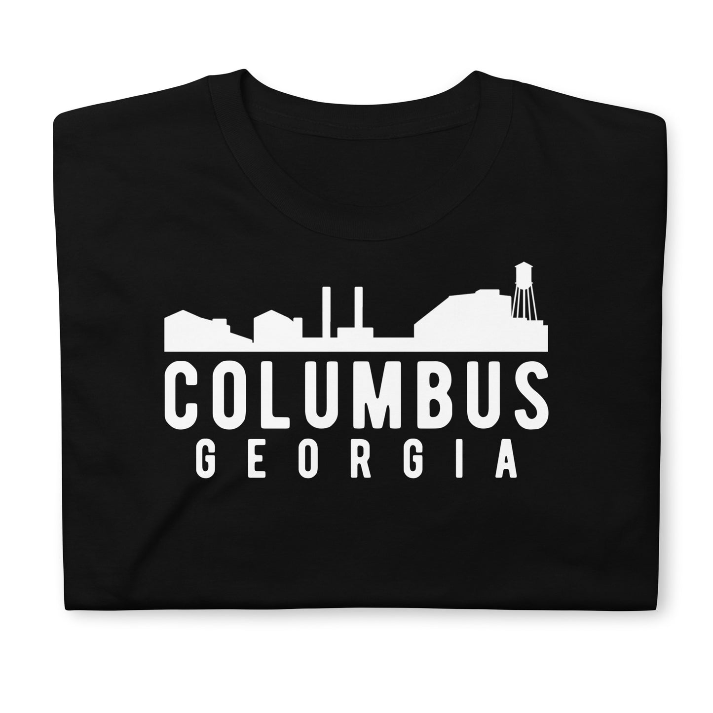 Columbus Georgia Skyline Short-Sleeve Unisex T-Shirt