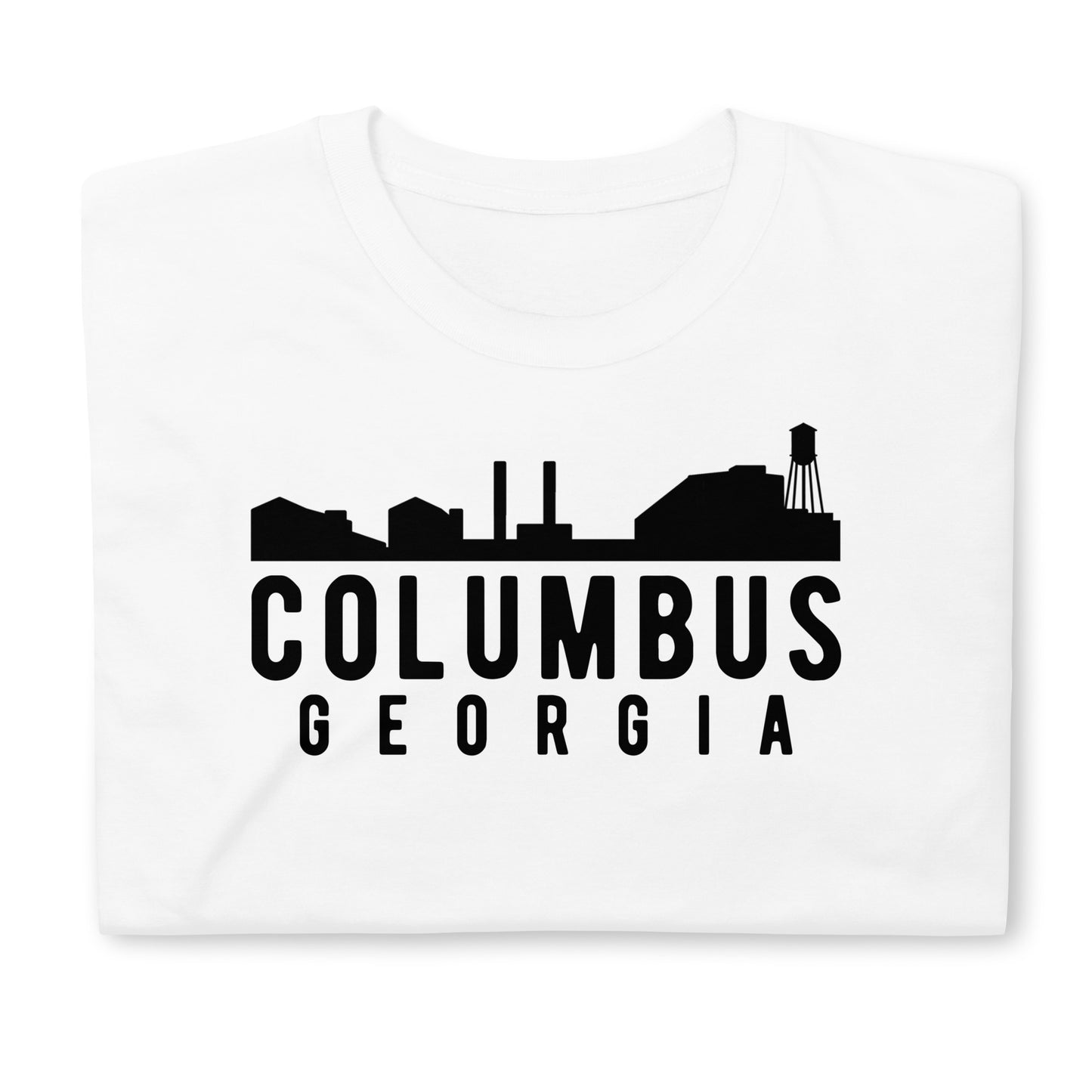 Columbus Georgia Skyline Short-Sleeve Unisex T-Shirt