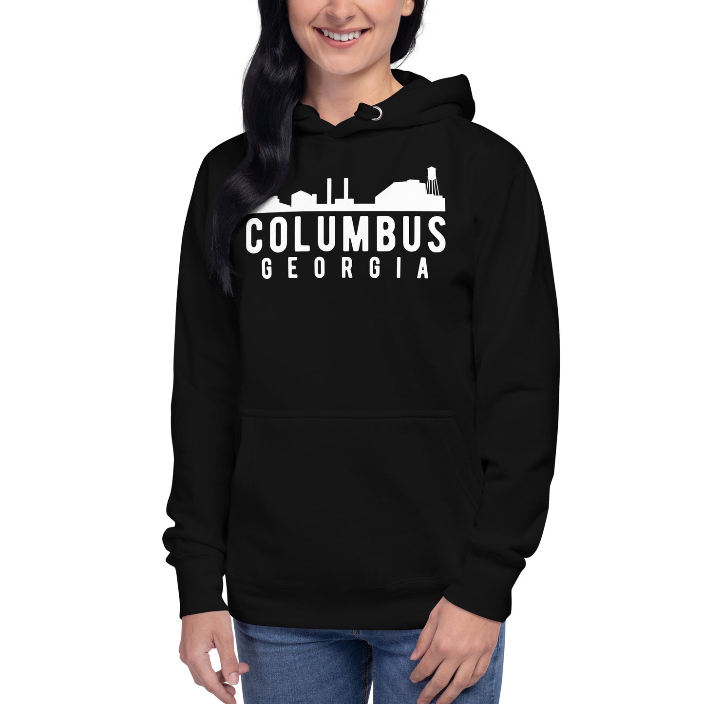 Columbus Georgia Skyline Unisex Hoodie