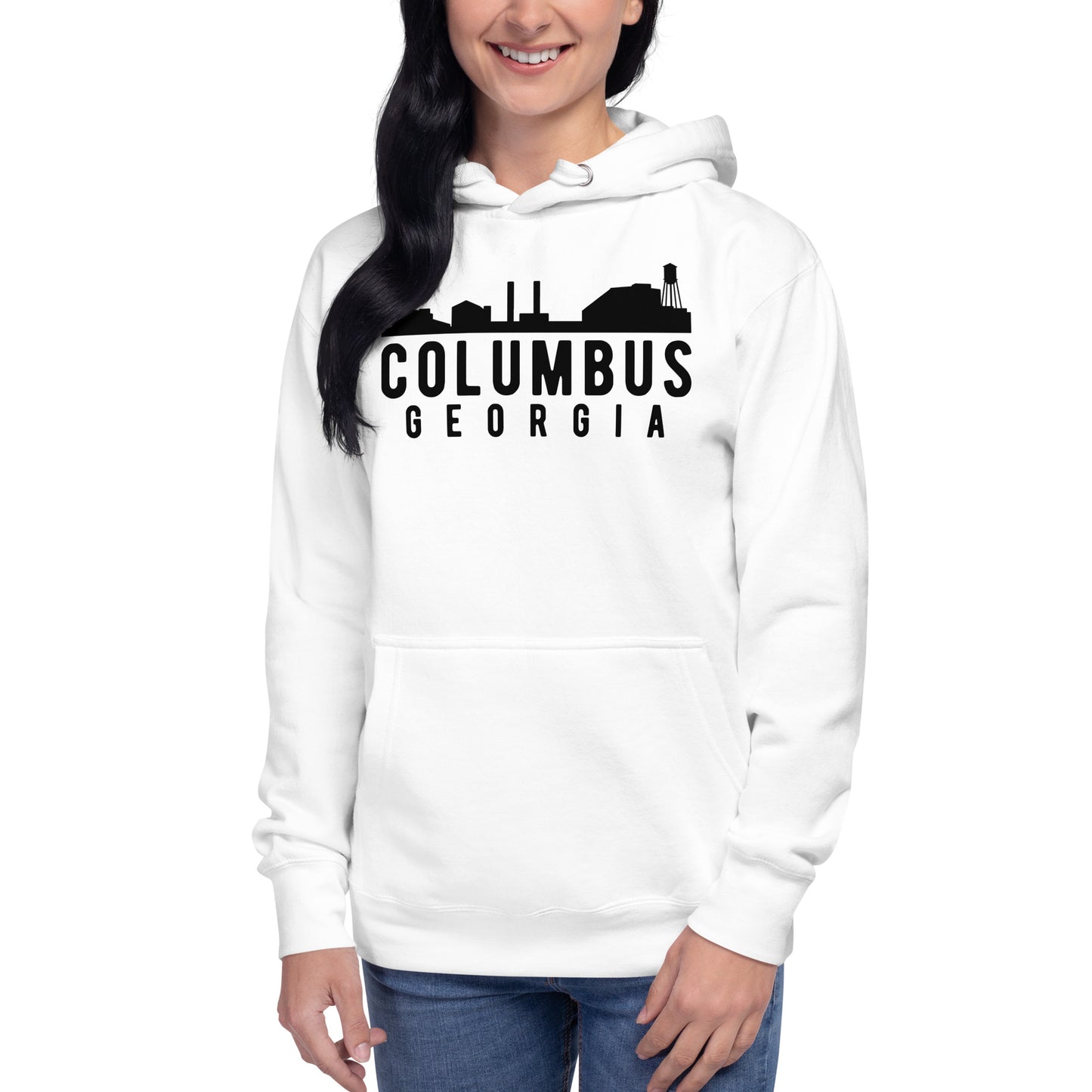 Columbus Georgia Skyline Unisex Hoodie